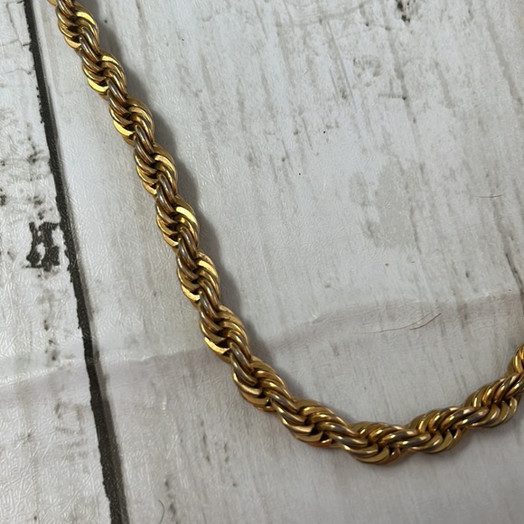 Vintage Napier Gold Rope Chain - Picture 2 of 5